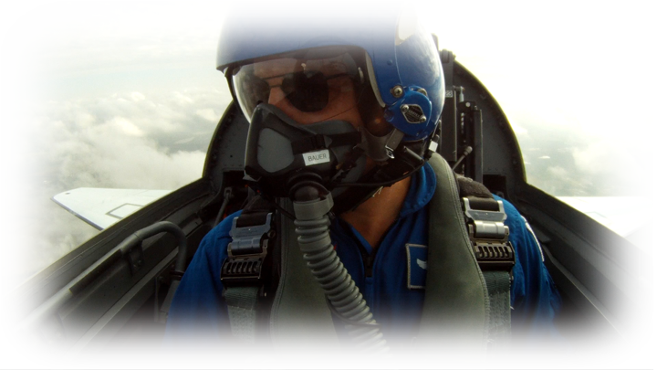 Pete flying over Texas